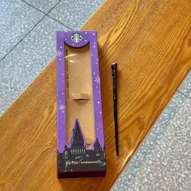 Starbucks China 2025 Harry Potter Collaboration Series Magic Wand
