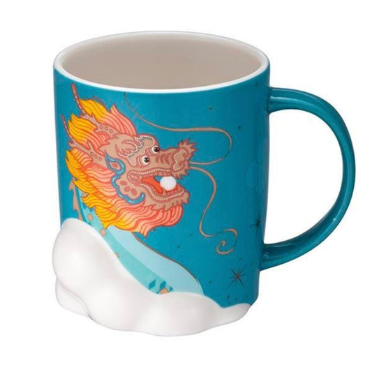 Starbucks 2024 Taiwan Hong Kong Macao Dragon new year mug 473ml loveinstarbucks loveinstarbucks