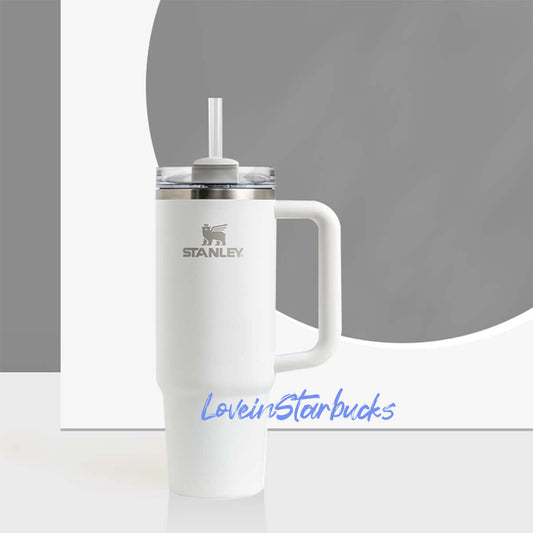 Stanley China Quencher 2.0 frost white cup 30oz Stanley loveinstarbucks