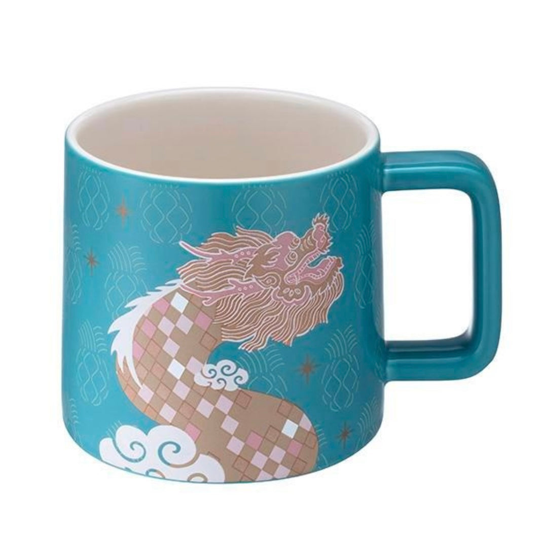 Starbucks 2024 Taiwan Hong Kong Macao Dragon new year mug 355ml loveinstarbucks loveinstarbucks