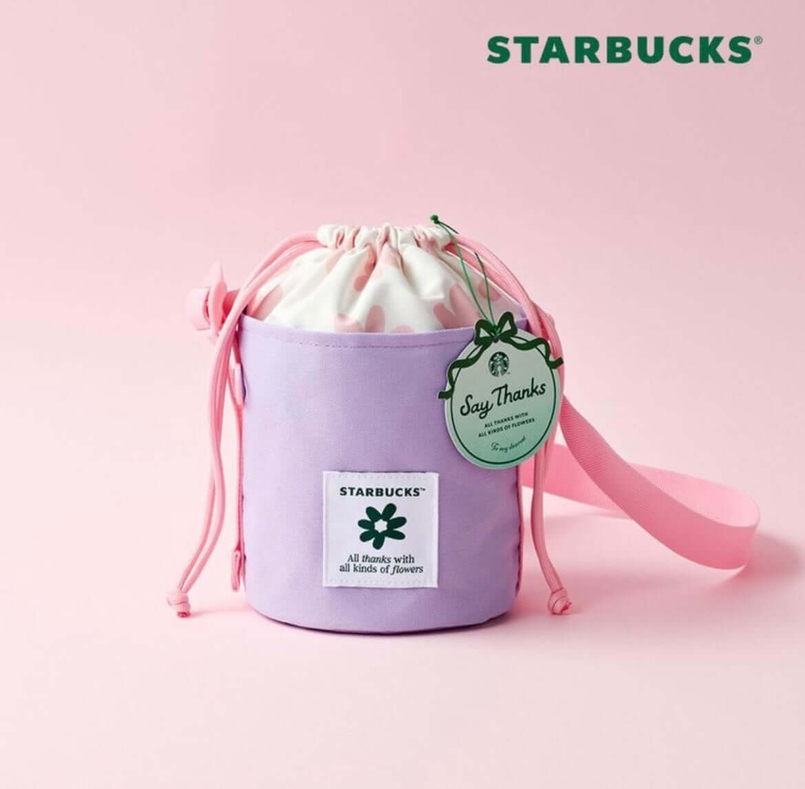 Starbucks Korea 2024 summer 1st wave purple mini bag loveinstarbucks loveinstarbucks
