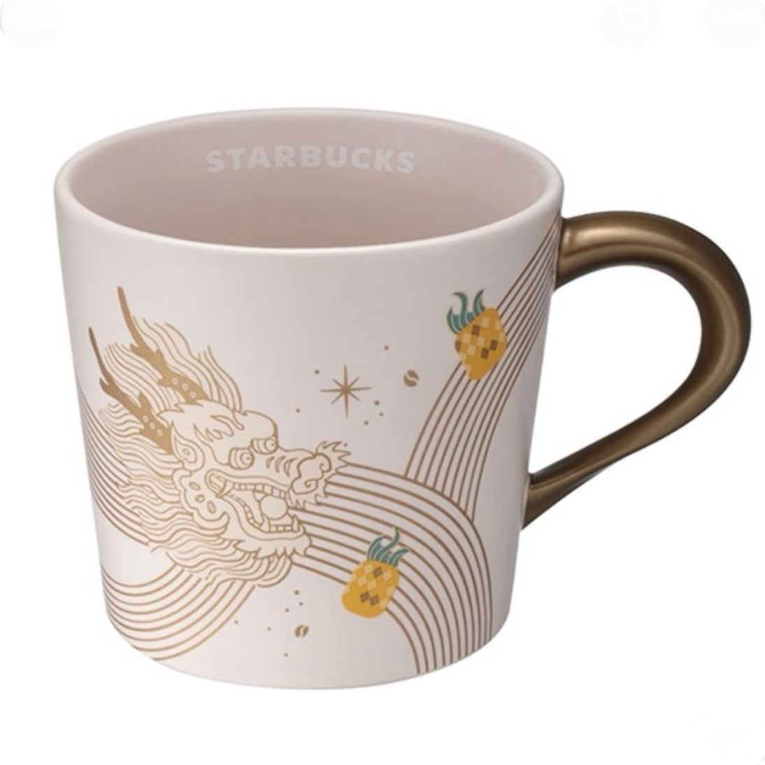 Starbucks 2024 Taiwan Hong Kong Macao Dragon new year mug 414ml loveinstarbucks loveinstarbucks