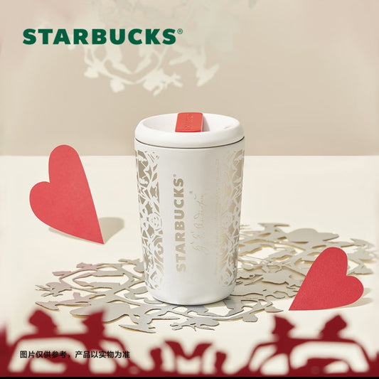 Starbucks Tumblers China 2023 Andersen paper-cut II series Magnetic lid stainless steel cup loveinstarbucks loveinstarbucks