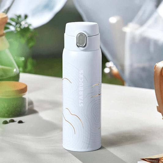 Starbucks China 2024 Misty Fields Series Stainless steel thermos cup 450ml loveinstarbucks loveinstarbucks