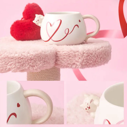 Starbucks China 2024 Star moving series Cute cat mug 355ml loveinstarbucks loveinstarbucks