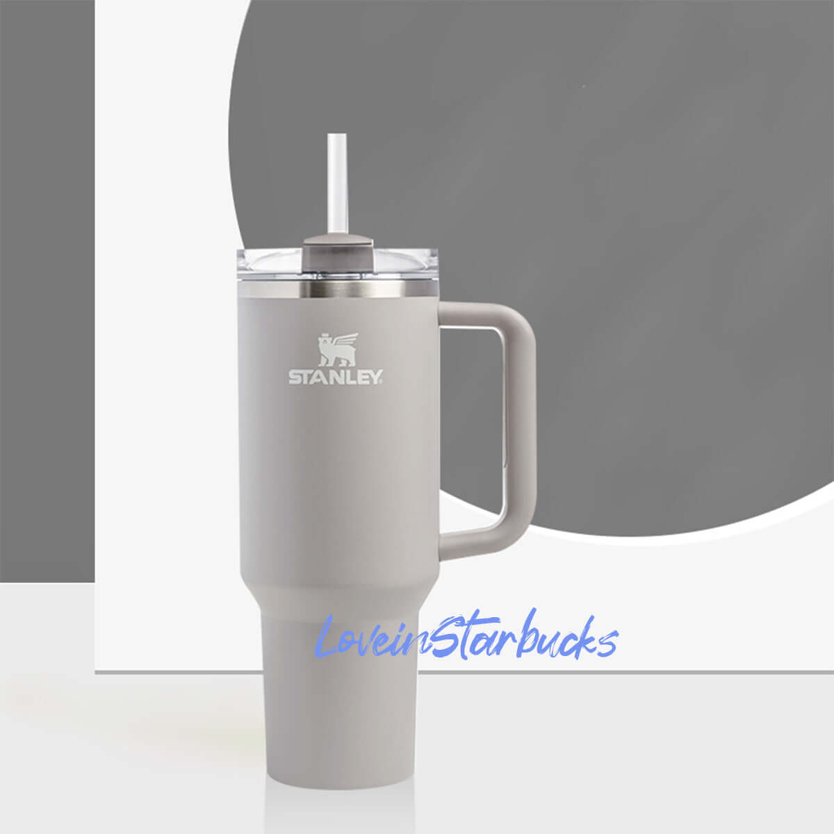 Stanley China Quencher 2.0 smoke gray cup 40oz Stanley loveinstarbucks