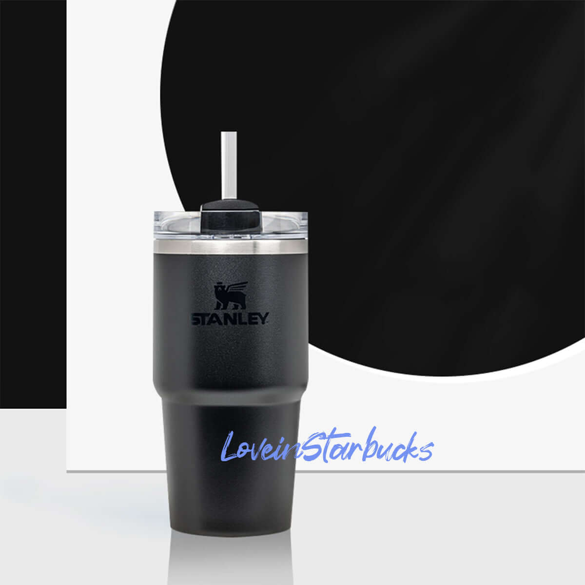 Stanley China Quencher 2.0 obsidian color cup 20oz loveinstarbucks loveinstarbucks