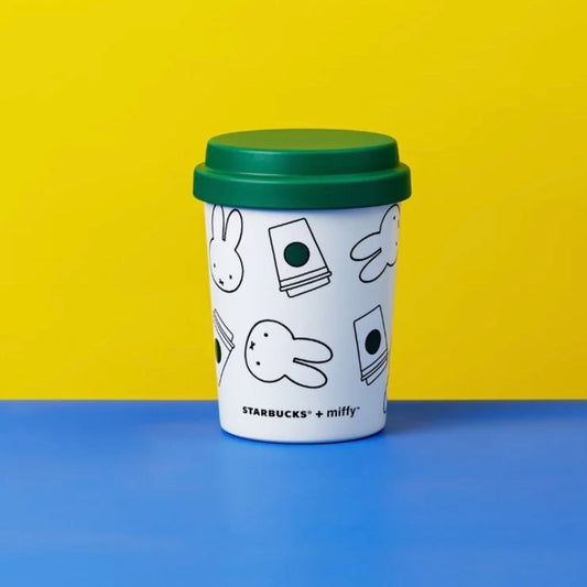 Starbucks and Miffy 2024 collaboration Stainless steel cup Starbucks loveinstarbucks