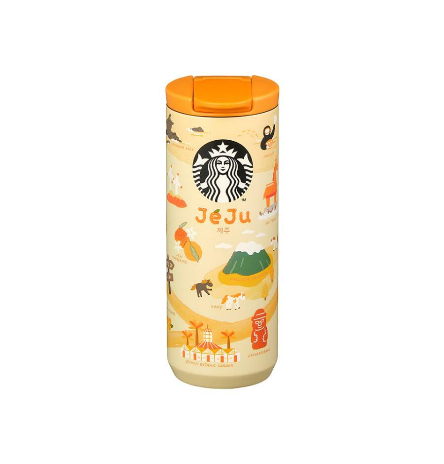 Starbucks Korea 2024 city Jeju Stainless steel cup 355ml Starbucks loveinstarbucks