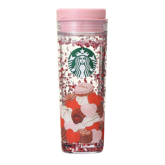 Starbucks Japan 2024 Valentine's Day plastic cup 473ml loveinstarbucks loveinstarbucks