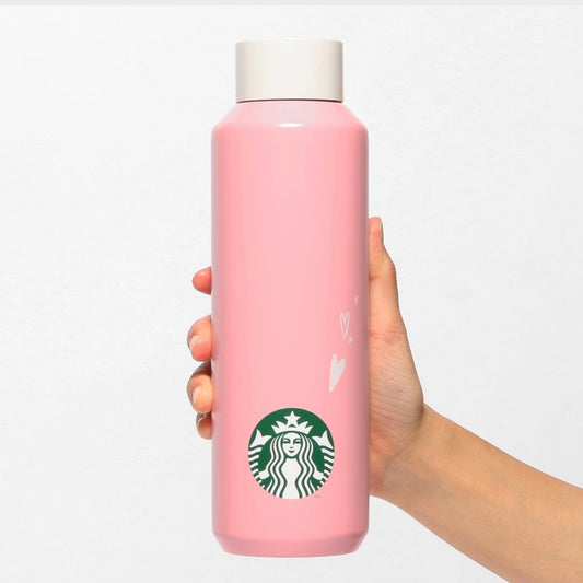 Starbucks Japan 2024 Valentine's Day Pink stainless steel cup 591ml loveinstarbucks loveinstarbucks
