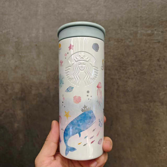 Starbucks HongKong Taiwan Outer Space and Whales series Stainless steel tumbler355ml loveinstarbucks loveinstarbucks