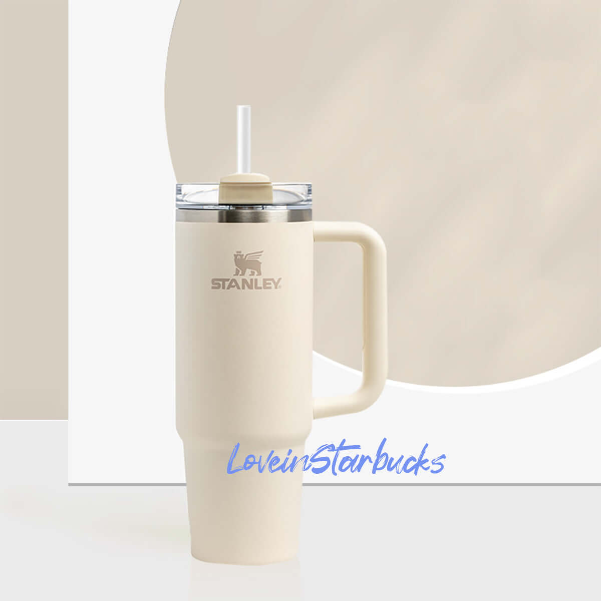 Stanley China Quencher 2.0 mousse milky white cup 30oz Stanley loveinstarbucks