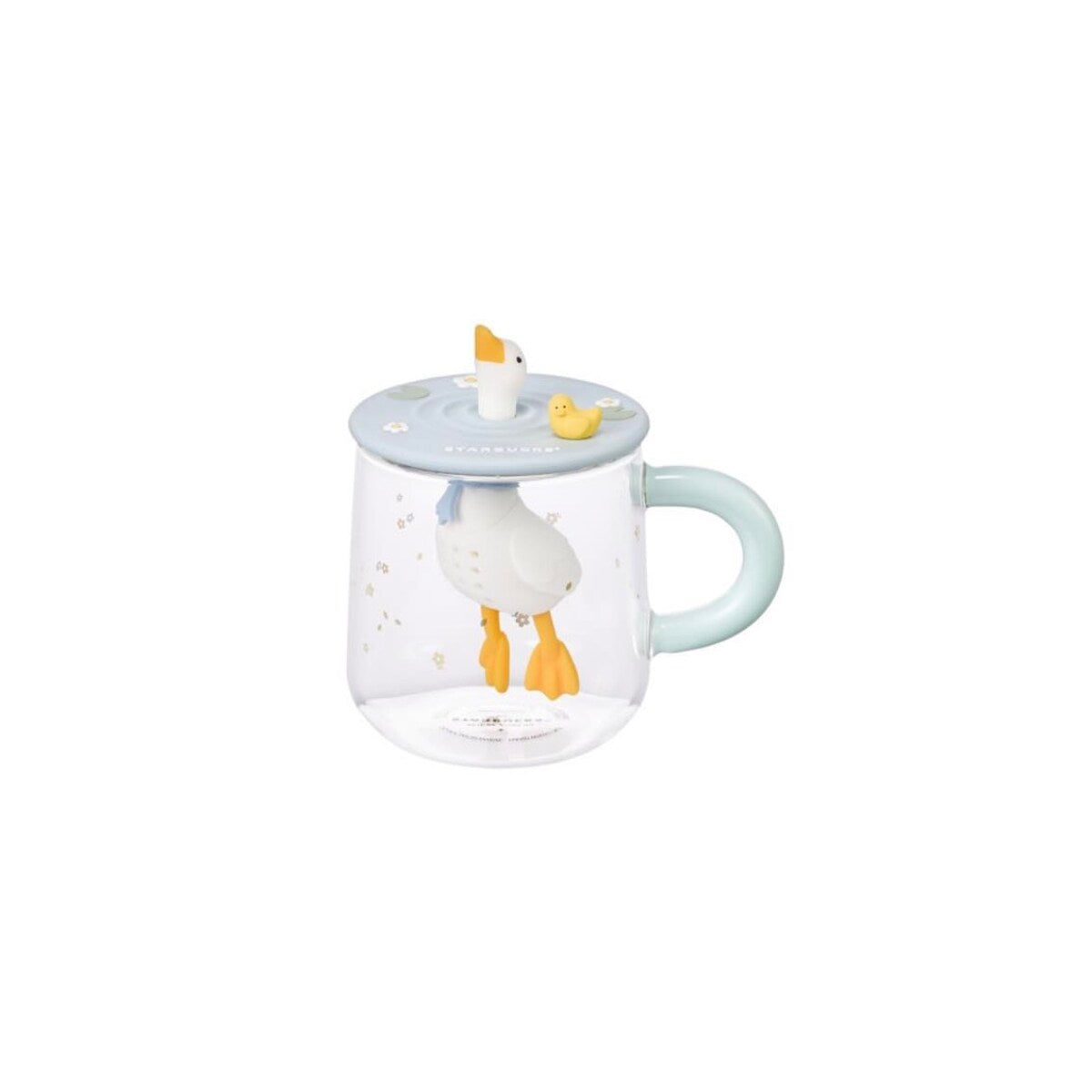Starbucks Korea 2024 spring series Little duck glass 355ml Starbucks loveinstarbucks