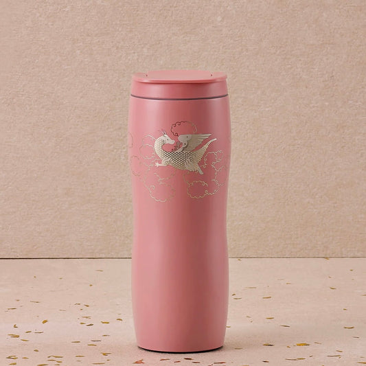 Starbucks 2024 Taiwan Hong Kong Macao Dragon new year stainless steel cup 473ml loveinstarbucks loveinstarbucks