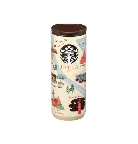 Starbucks Korea 2024 city Jeonju Stainless steel cup 355ml loveinstarbucks loveinstarbucks