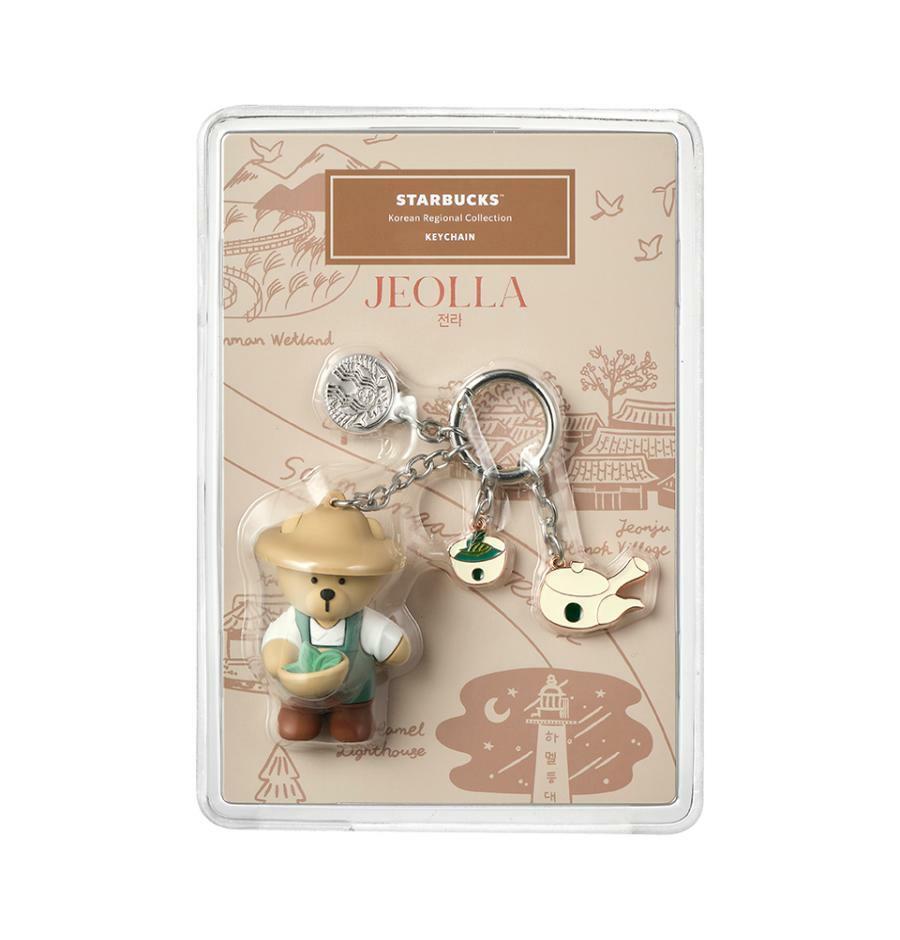 Starbucks Korea 2024 city Jeonju Keychian Starbucks loveinstarbucks