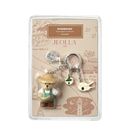 Starbucks Korea 2024 city Jeonju Keychian Starbucks loveinstarbucks