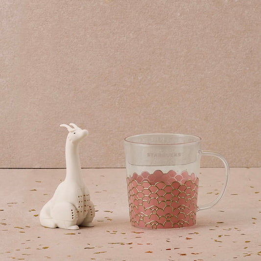 Starbucks 2024 Taiwan Hong Kong Macao Dragon new year mug 414ml with dragon tea strainer loveinstarbucks loveinstarbucks