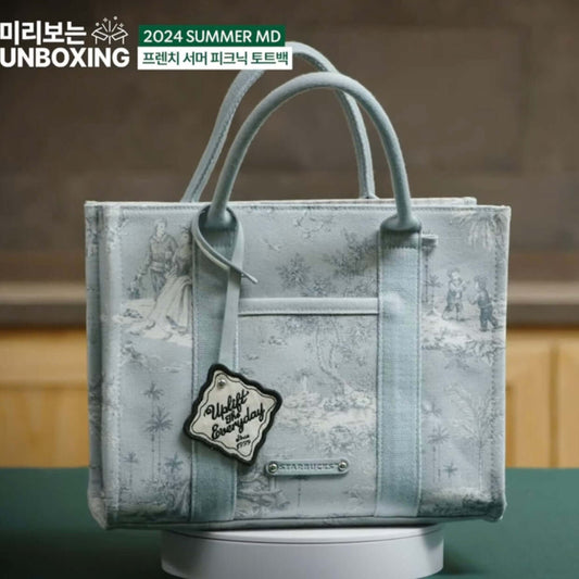 Starbucks Korea 2024 summer Season2 Tote bag Starbucks loveinstarbucks