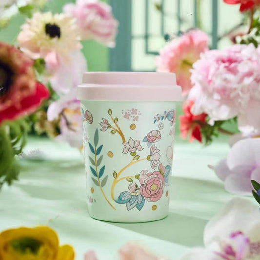 Starbucks China 2025 Spring Flower Series Stainless Steel Cup 237ml