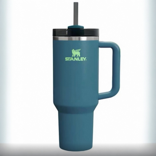 Korea Stanley Coastal BlueGreen Stainless Steel cup 40oz