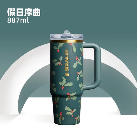 Stanley China 2025 Pro Green Stainless Steel Cup 887ml 30oz