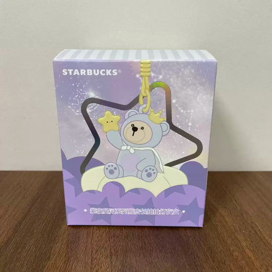 Starbucks China 2026 Purple Night Star River series Bearista Pat Light Blind Box -random one item