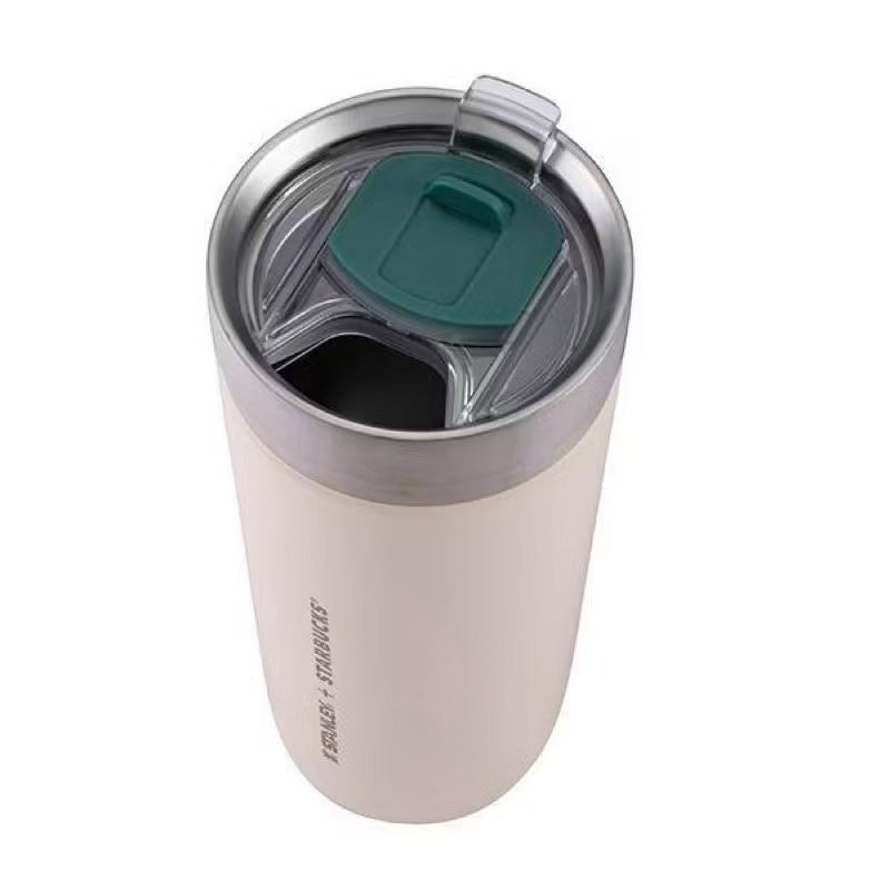 Starbucks Asia 2024 summer2 Stanley warm beige Stainless steel cup 20oz Starbucks loveinstarbucks
