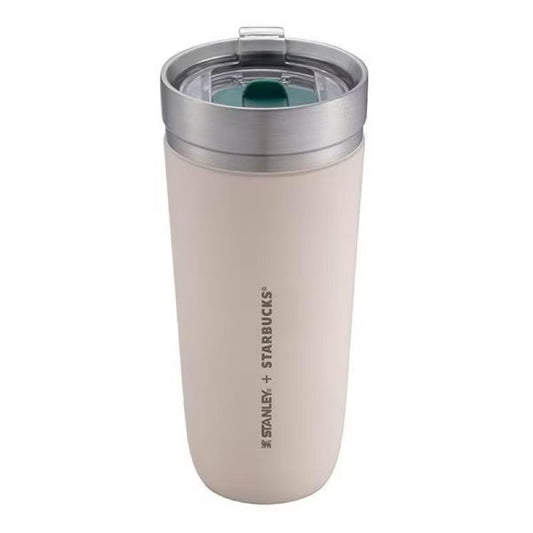 Starbucks Asia 2024 summer2 Stanley warm beige Stainless steel cup 20oz Starbucks loveinstarbucks