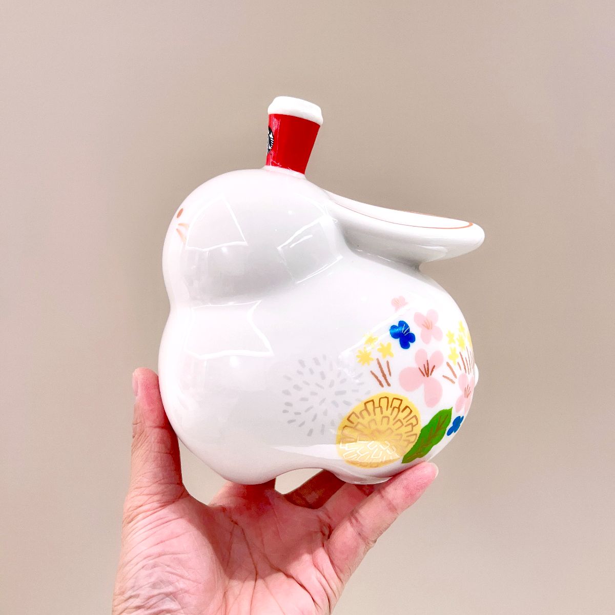 Starbucks China 2023 New Year Cute Rabbit Shaped Piggy Bank