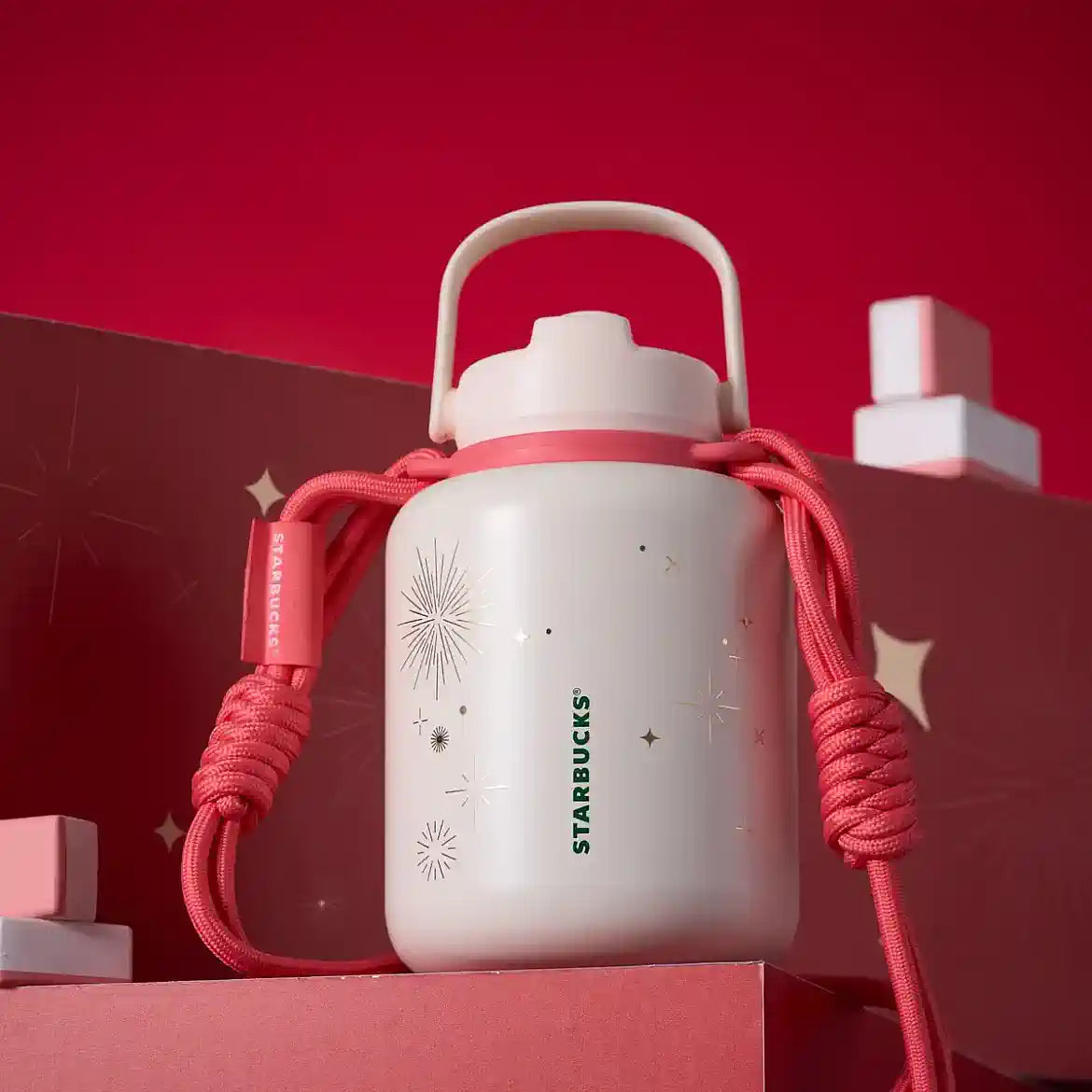 Starbucks China 2025 Garden Cute Snake Series Stainless Steel Tumbler 860ml With Strap Starbucks loveinstarbucks