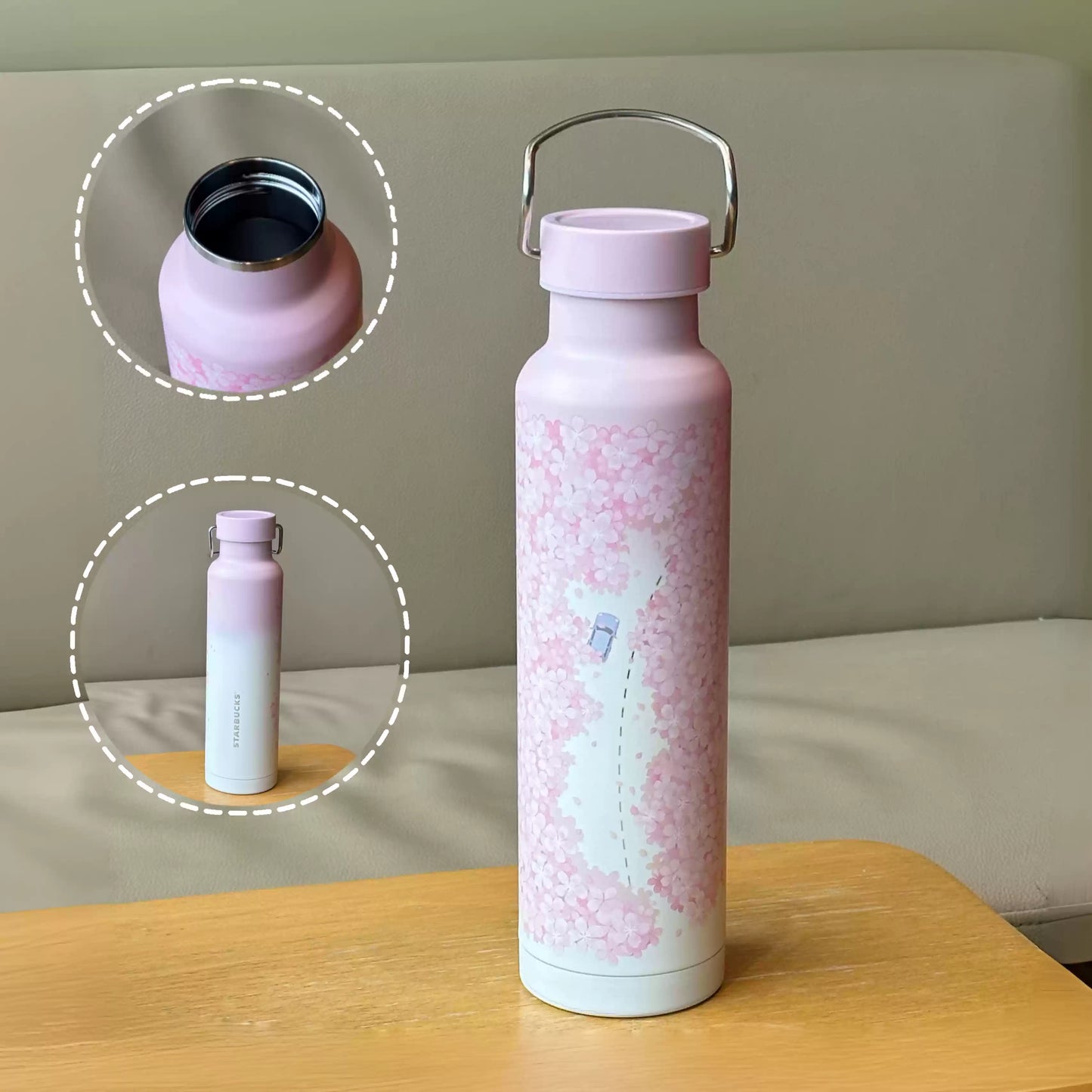 Starbucks China 2025 Sakura Series Stainless Steel Insulation Cup 680ml 23.93oz