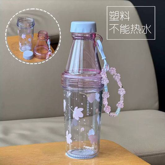 Starbucks China 2025 Sakura Series Plastic Cold cup 591ml 20.8oz