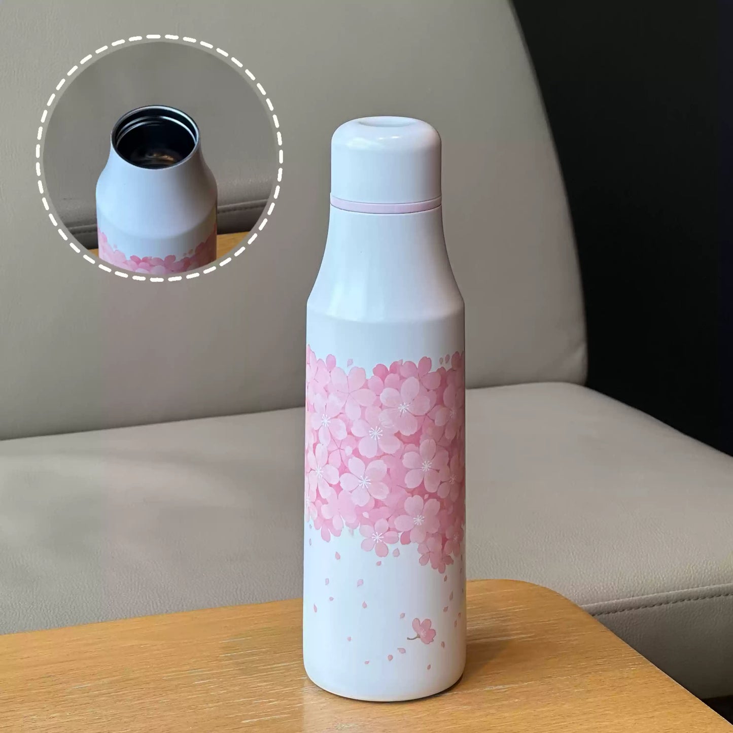 Starbucks China 2025 Sakura Series Stainless Steel Insulation Cup 500ml 17.6oz