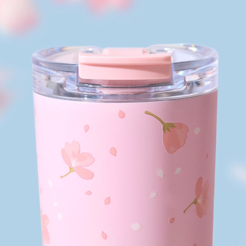 Starbucks China 2025 Sakura online series pink stainless steel tumbler cup 680ml