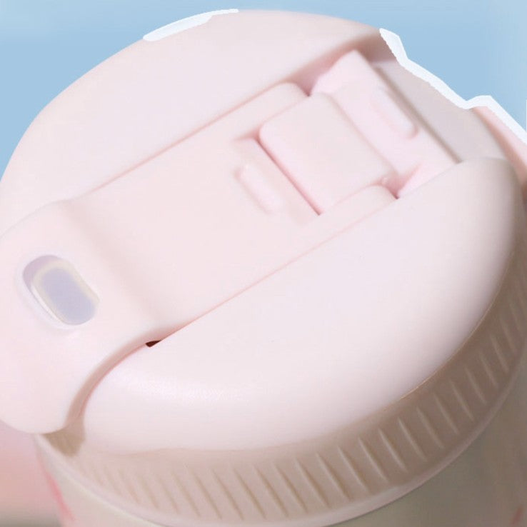 Starbucks China 2025 Sakura online series pink Double-drink stainless steel cup 510ml