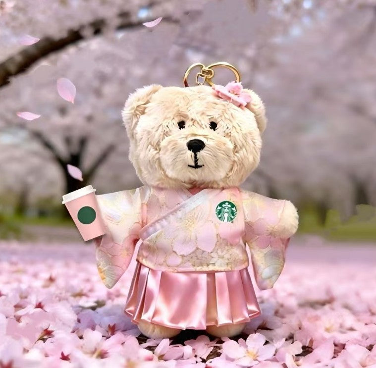 Starbucks China 2026 Cherry Blossom Keychain