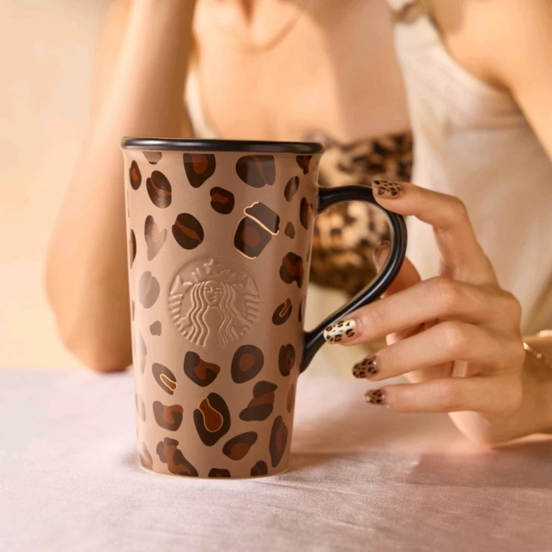 Starbucks Starbucks China 2026 Leopard Print Series 473ml mug