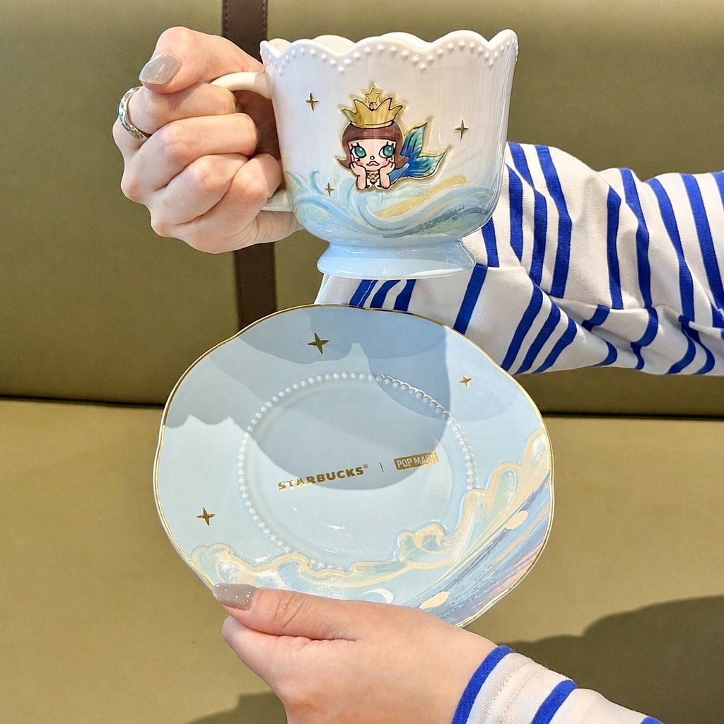 Starbucks China 2026 X MOLLY series 315ml mug and plate set