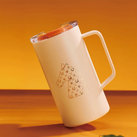 Starbucks China 2026 Year of the Horse series Horse Head Style Stainless Steel Tabletop Cup 660ml 23.23oz