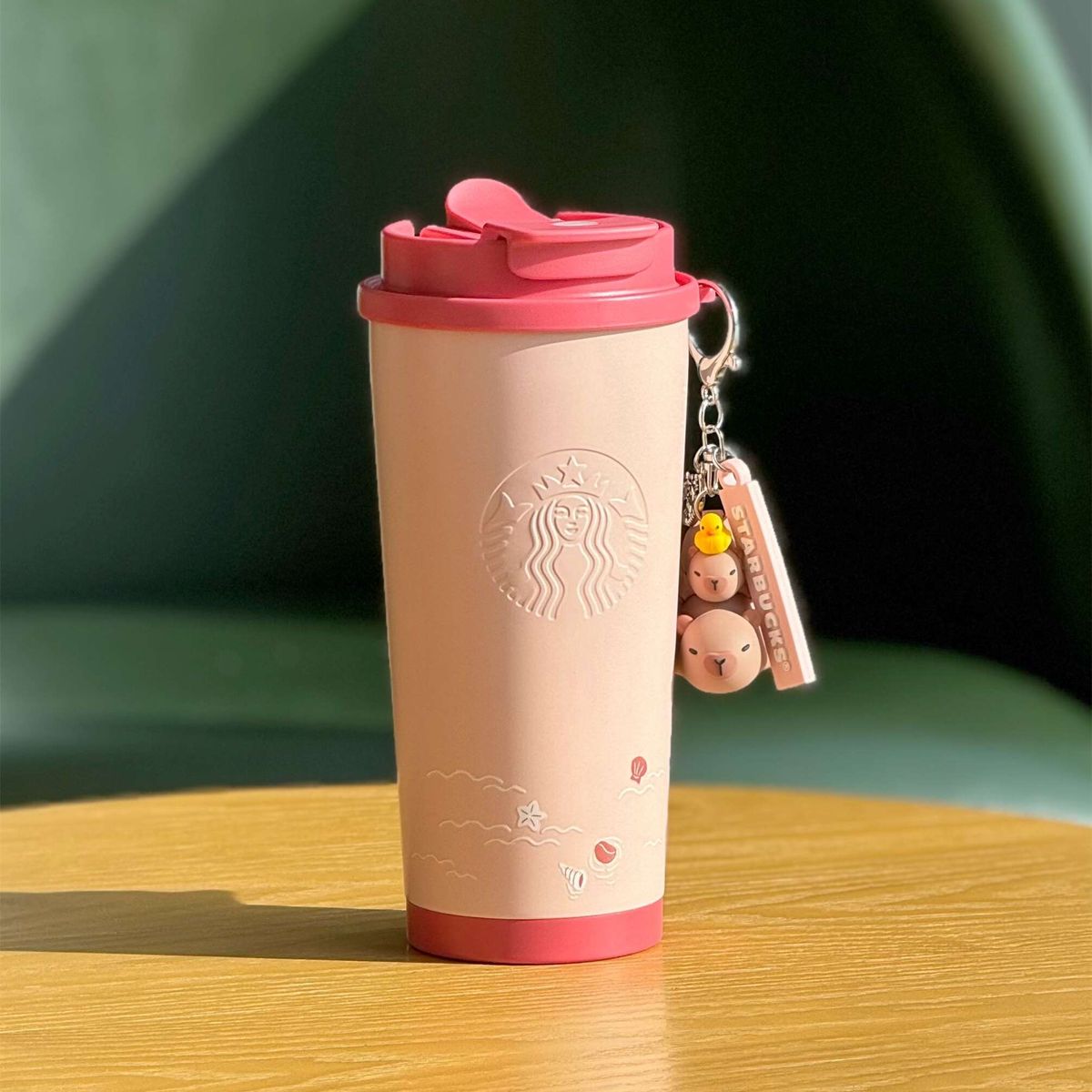 Starbucks China 2025 Valentine's Day Stainless Steel Double Drinking Cup 480ml Starbucks loveinstarbucks