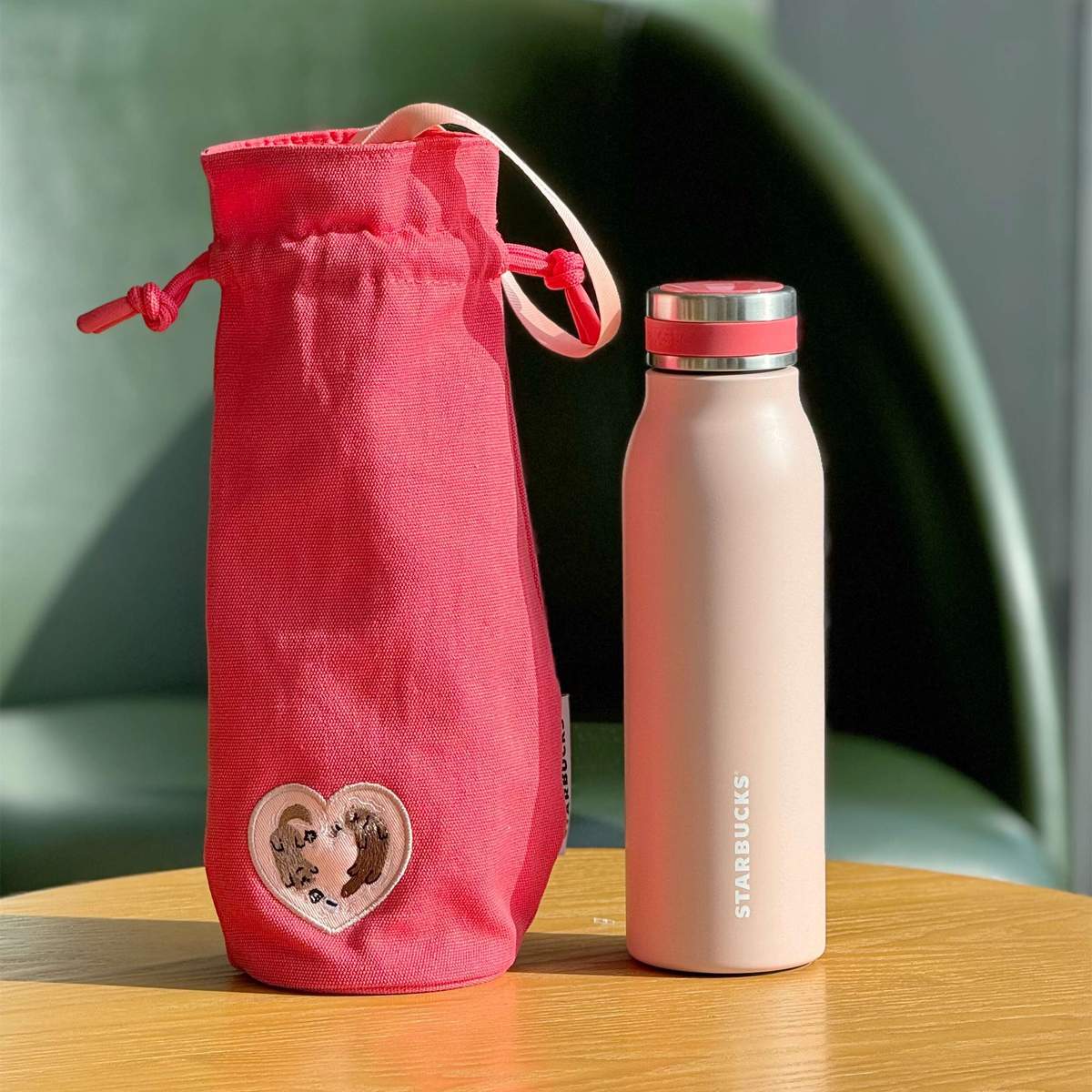 Starbucks China 2025 Valentine's Day Stainless Steel Cup 444ml Starbucks loveinstarbucks