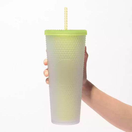 Starbucks Japan 2025 Spring  Green plastic cold water cup 710ml
