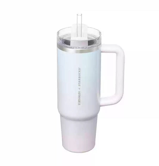 Starbucks Korea Winter Fantasy Series Stanley Straw Stainless steel Cup 887ml 30oz Starbucks loveinstarbucks