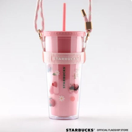 Starbucks Philippines 2026 Valentine's Day series drawstring cup
