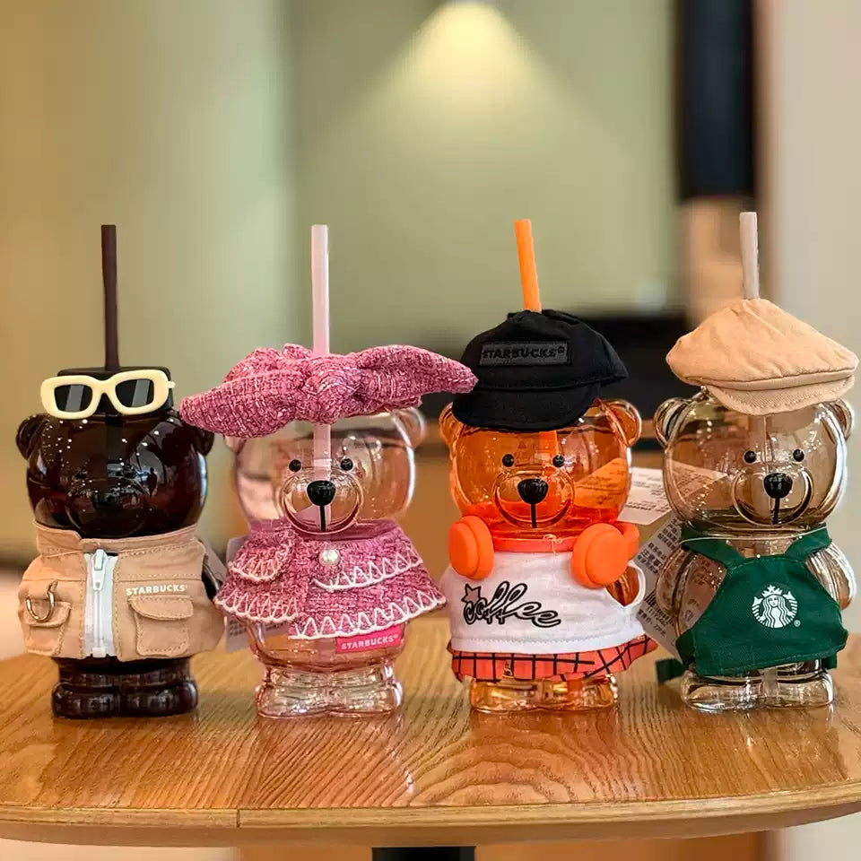 HOT Starbucks Shanghai 2026 New Character Series Bearista Glass -read details