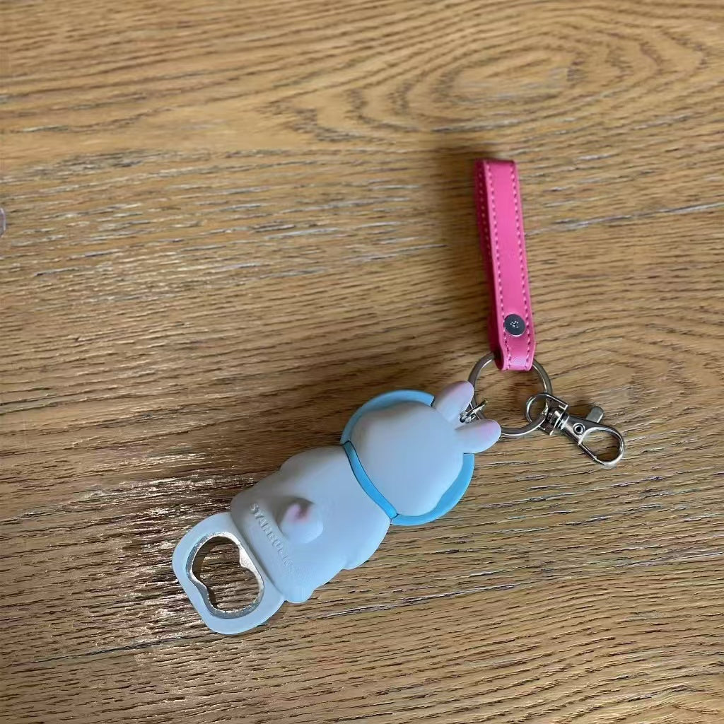 Starbucks Taiwan 2024 Jade Rabbit bottle opener Starbucks loveinstarbucks