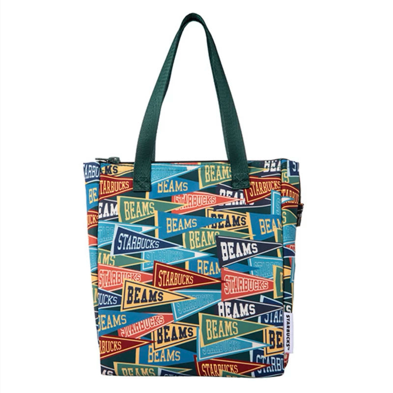 Starbucks 2025 x BEAMS Collaboration Series Pennant Insulation Bag