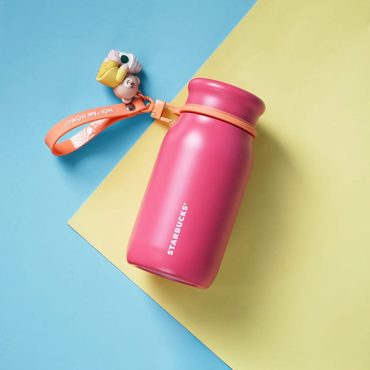 Starbucks Vietnam 2026 Summer club series mini dark pink stainless steel cup 349ml